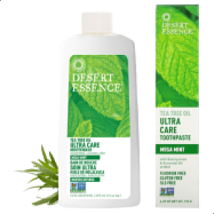 Desert Essence Ultra Care Toothpaste & Mouthwash Bundle