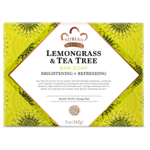 Nubian Heritage Lemongrass Teatree Bar 5 oz