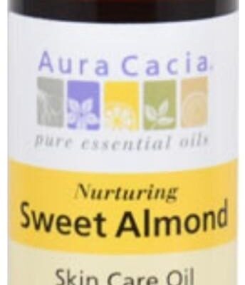 Aura Cacia Sweet Almond Oil 4 oz