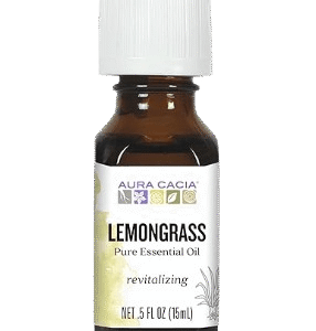Aura Cacia Lemongrass Essential Oil 0.5 oz
