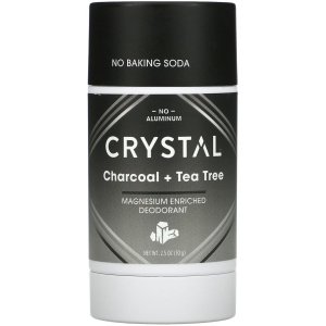 Crystal Charcoal & Tea Tree Deodorant 2.5 oz