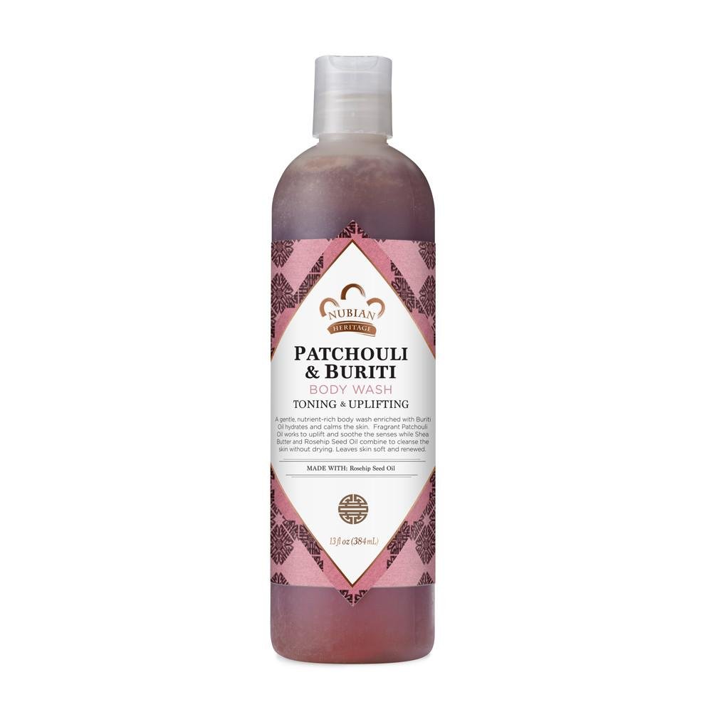 Nubian Heritage Nubian Patchouli & Buriti Body Wash 13 oz