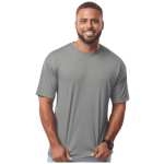 Sun Island Jamaica Adult Performance Wear Uni-Sex T -Shirt (for Exercise and Sports) Grey XL