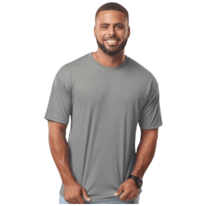 Sun Island Jamaica Adult Performance Wear Uni-Sex T -Shirt (for Exercise and Sports) Grey XL