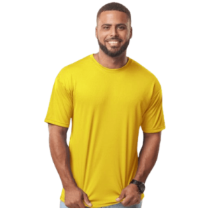 Sun Island Jamaica Adult Performance Wear Uni-Sex T -Shirt (for Exercise and Sports) Yellow XL