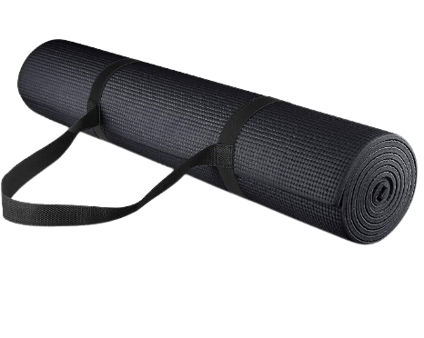 BalanceFrom All Purpose 1/4-Inch High Density Anti-Tear Exercise Mat with Carrying Strap