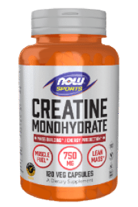 Creatine Monohydrate 750 mg Veg Capsules