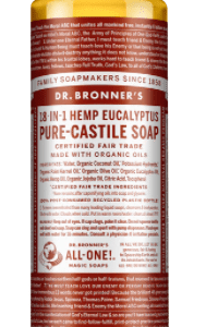 Dr. Bronner's Pure Castile Liquid Soap (Eucalyptus)