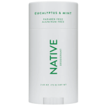 Native Aluminum Free Deodorant for Men and Women with Baking Soda, Eucalyptus & Mint