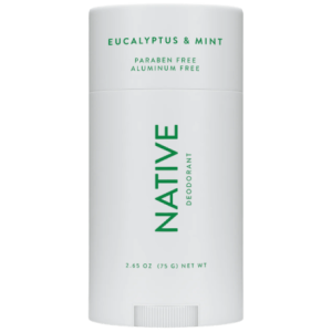 Native Aluminum Free Deodorant for Men and Women with Baking Soda, Eucalyptus & Mint