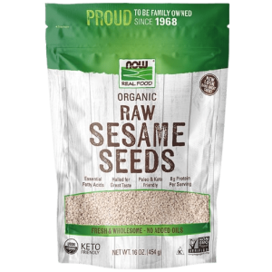 NOW Foods, Certified Organic Sesame Seeds (16-Ounce)