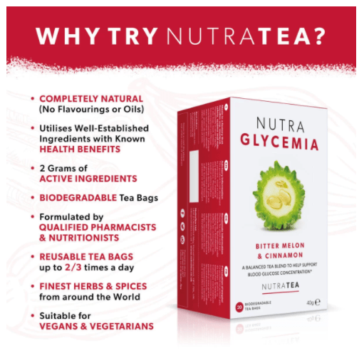 Nutratea Glycemia (Diabetes Tea) - Image 2