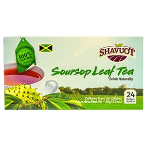 Shavuot All Natural Soursop Leaf Tea (24 S)
