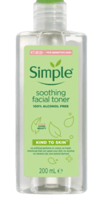 Simple Soothing Facial Toner