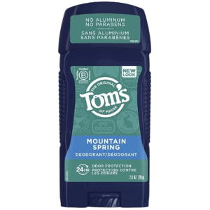 Tom’s Mountain Spring Deodorant for Men (Aluminium free)
