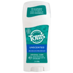 Tom’s Natural Unscented Deodorant (Aluminium free)