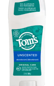 Tom’s Natural Unscented Deodorant (Aluminium free)