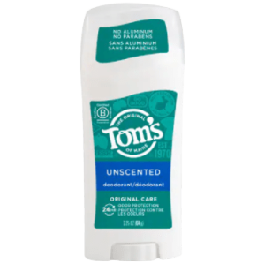 Tom’s Natural Unscented Deodorant (Aluminium free)