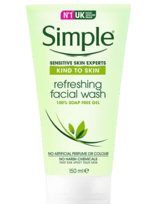 Simple Refreshing Facial Wash Gel