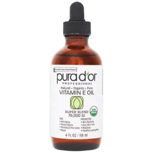 PURA D'OR Organic Vitamin E Oil Blend 70,000 IU 4oz