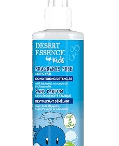 Desert Essence Kids Cruelty-Free Conditioning Detangler Spray (Fragrance Free) 8 oz