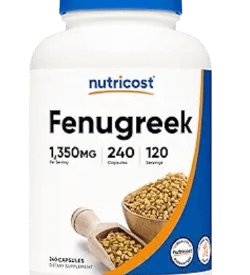 Nutricost Fenugreek Seed Capsules
