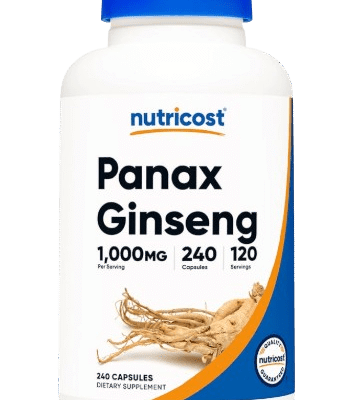 Nutricost Panax Ginseng Capsules