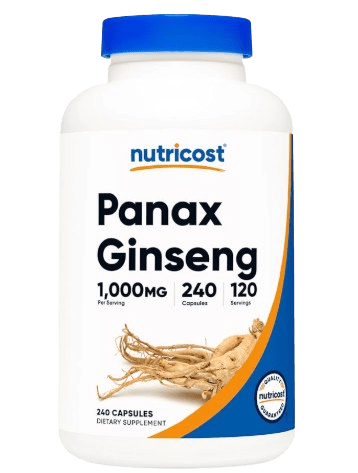 Panax_Ginseng-removebg-preview Nutricost Panax Ginseng Capsules - Image 1