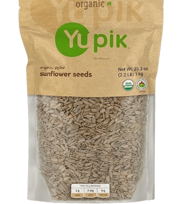Yupik Organic Sunflower Seeds, 2.2 Lb