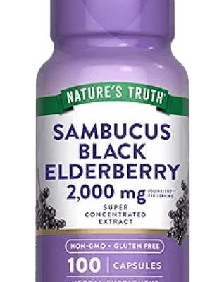 Nature's Truth Black Elderberry Capsules