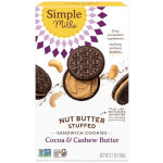 Simple Mills Cocoa Cashew Crème Sandwich Cookies (Gluten Free)