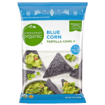 Simple Truth Organic Tortilla Chips Blue Corn, 9 oz