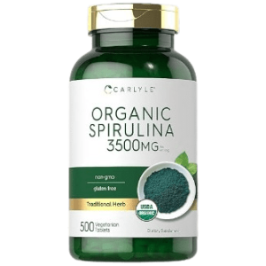 Carlyle Organic Spirulina Capsules