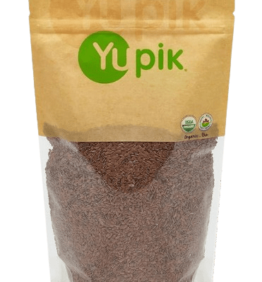 Yupik Organic Brown Flax Seeds, 2.2 lb