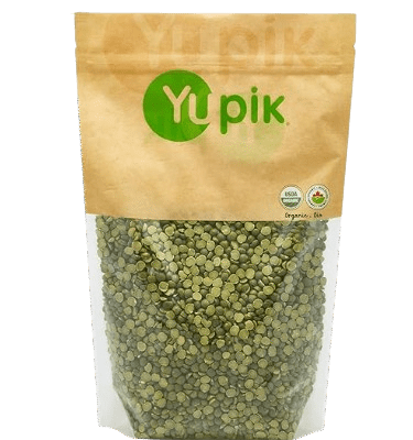 Yupik Organic Split Green Peas, 2.2 lb
