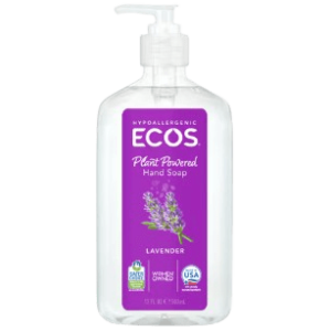 Ecos All Natural Hypoallergenic Hand Soap with Vitamin E (Lavender) 17 oz
