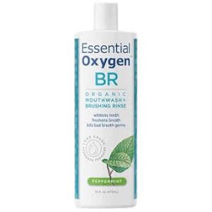 Essential Oxygen Organic Mouth Wash (Peppermint) 16 oz