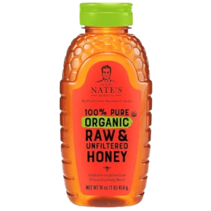 Nate's Organic 100% Pure, Raw & Unfiltered Honey (16 oz)