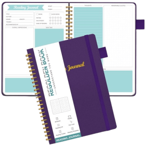 Regolden-Book Reading Journal for Book Lovers