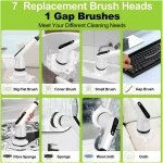 Electric Spin Scrubber (10-in-1 Scrubber with Retractable Long Handle) - Image 2